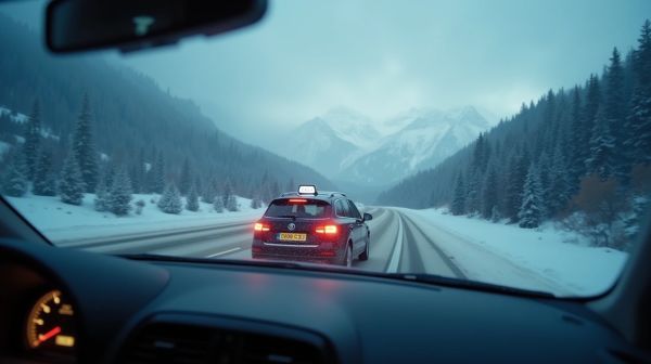 Transfert sécurisé en taxi de Genève aéroport à Val Thorens